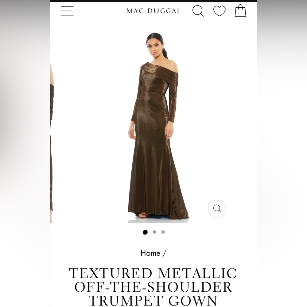 Mac Duggal Evening Gown!